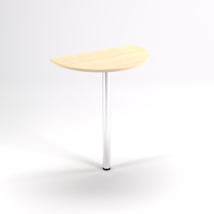 Брифинг-приставка П1.6, 600х370х750 мм, клен