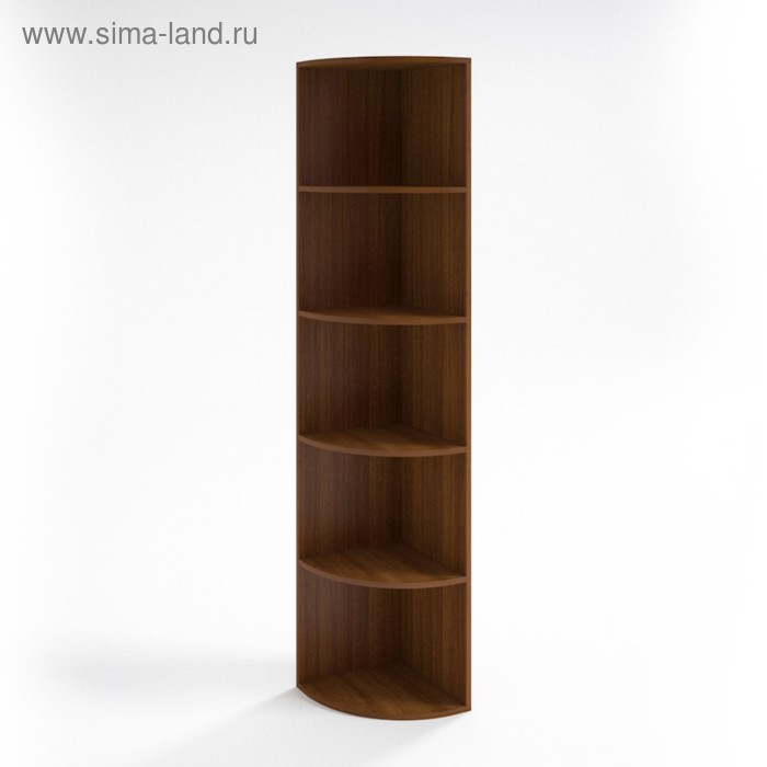 Шкаф угловой низкий НШ-13, 380х380х1153 мм, орех