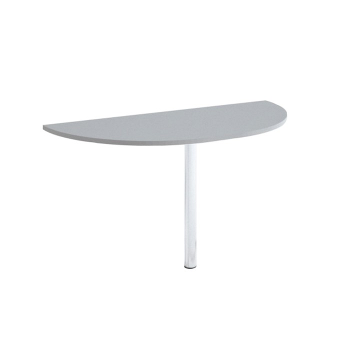 Брифинг-приставка П6.6, 1200х370х750 мм, серый