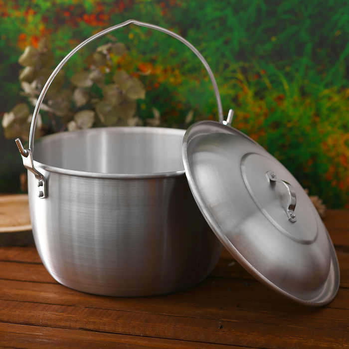 Котелок костровой "СЛЕДОПЫТ", 7 л