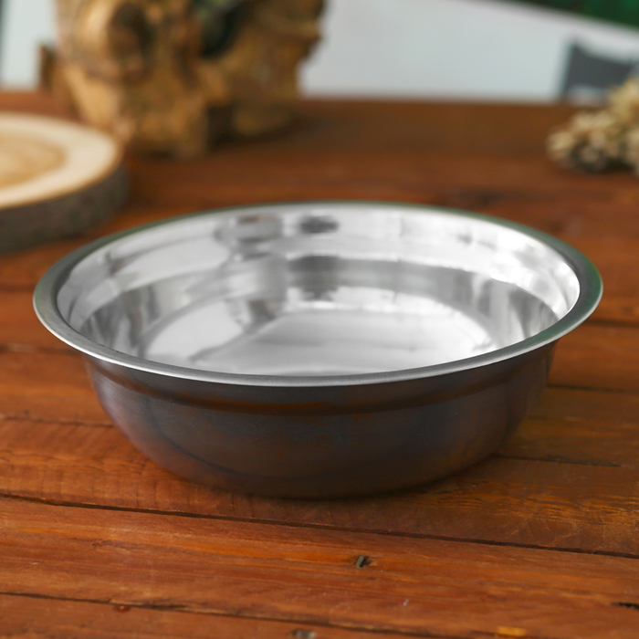 Миска походная «Следопыт», нержавейка d 21 см, 1,3 л