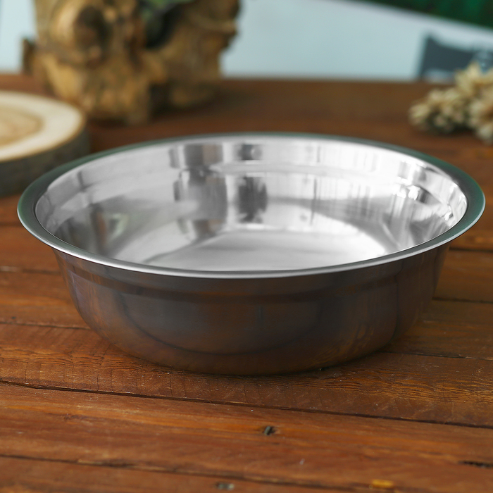 Миска походная «Следопыт», нержавейка d 23 см, 1,5 л