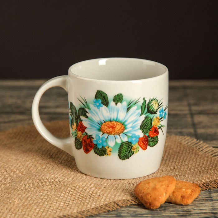 Кружка 350 мл "Формат", лесная деколь