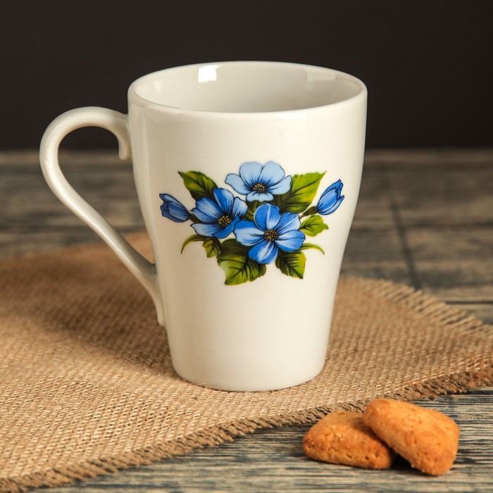 Кружка 350 мл "Бархан", бисер, деколь