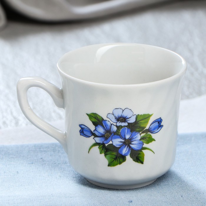 Кружка 220 мл "Забава", бисер, деколь