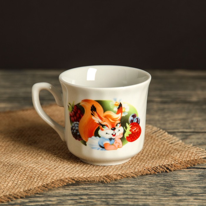 Кружка 220 мл "Забава", детский, деколь, микс