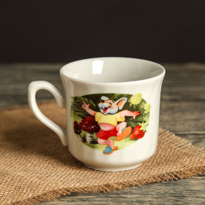 Кружка 220 мл "Забава", детский, деколь, микс