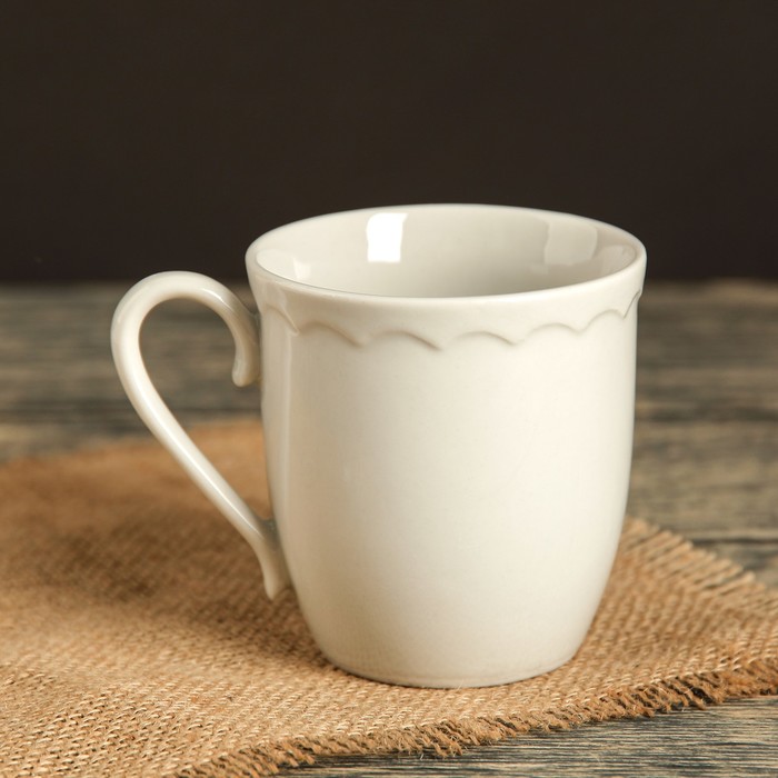 Кружка 250 мл "Корона", белая