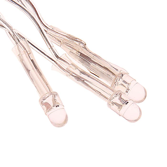 Гирлянда "Занавес" УМС вилка Ш:2 м, В:3 м, Н.С. LED-720-220V, моргает, БЕЛО-СИНИЙ Уценка