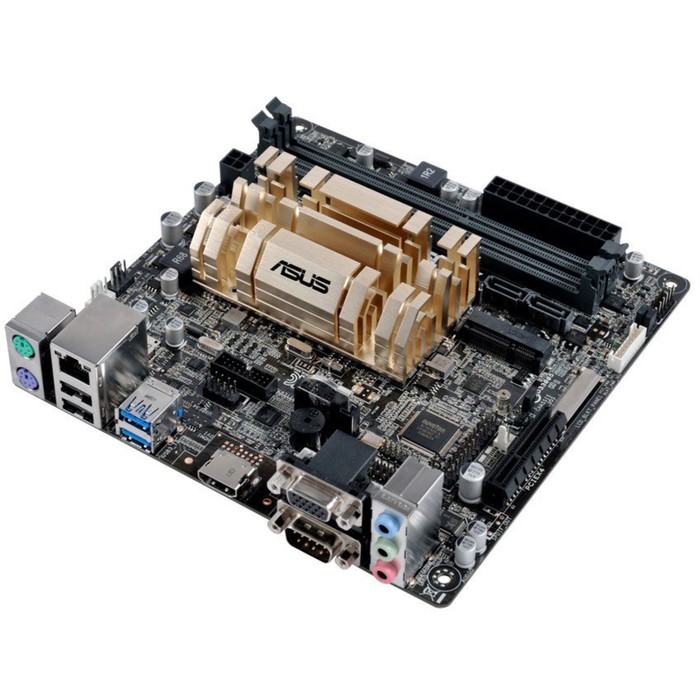 Материнская плата Asus N3150I-C, 2xDDR3, mini-ITX, Ret