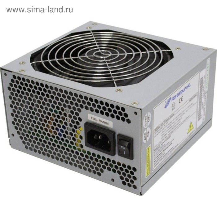 фото Блок питания fsp atx 550w 550pnr (24+4pin) apfc 120mm fan 4xsata