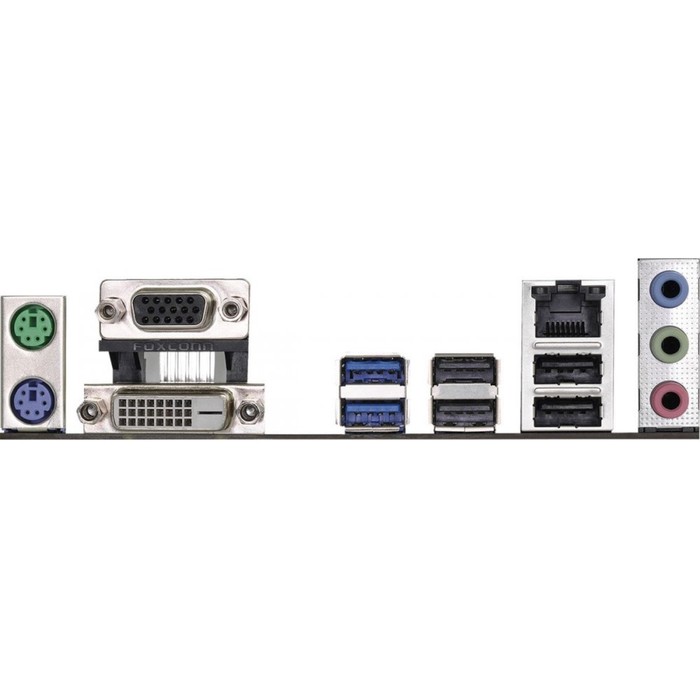 Материнская плата Asrock H110M-DVS, R3.0, Soc-1151, Intel H110, 2xDDR4, mATX, Ret