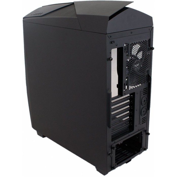 Корпус NZXT Noctis 450, без БП, ATX, черно-красный