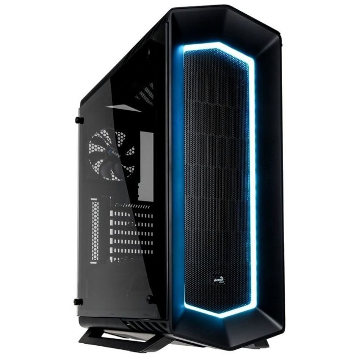 Корпус Aerocool P7-C1 Big GLASS, без БП, ATX, черный