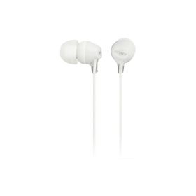 

Наушники с микрофоном Sony MDREX15APW.CE7, вкладыши, в ушной раковине, провод 1.2 м, белые