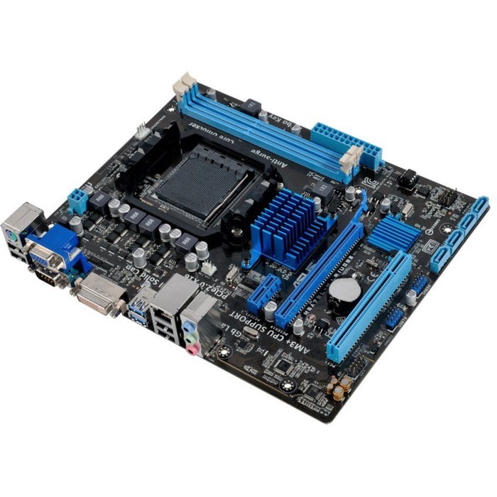 Материнская плата Asus M5A78L-M LE/USB3, Soc-AM3+, AMD 760G, 2xDDR3, mATX, Ret