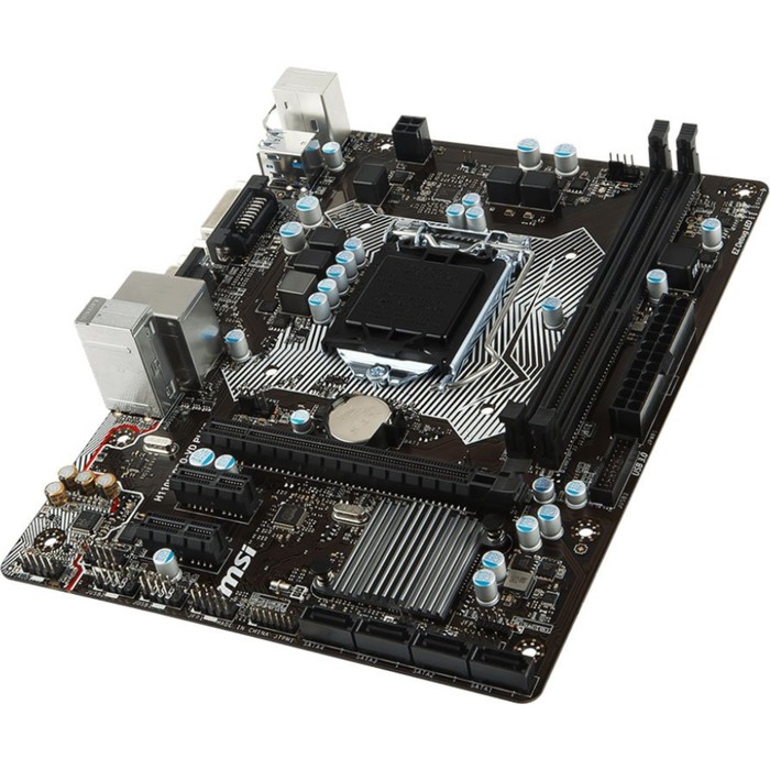 Материнская плата MSI H110M PRO-VD PLUS, Soc-1151, Intel H110, 2xDDR4, mATX, Ret