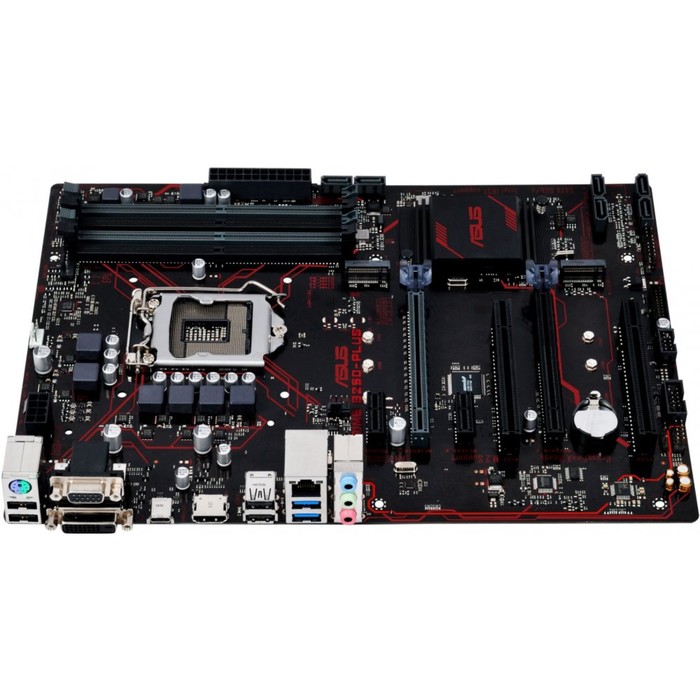 Материнская плата Asus PRIME B250-PLUS, Soc-1151, Intel B250, 4xDDR4, ATX, Ret