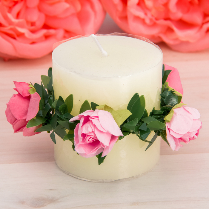 Подарочная свеча "С 8 марта!", 7 х 7 см