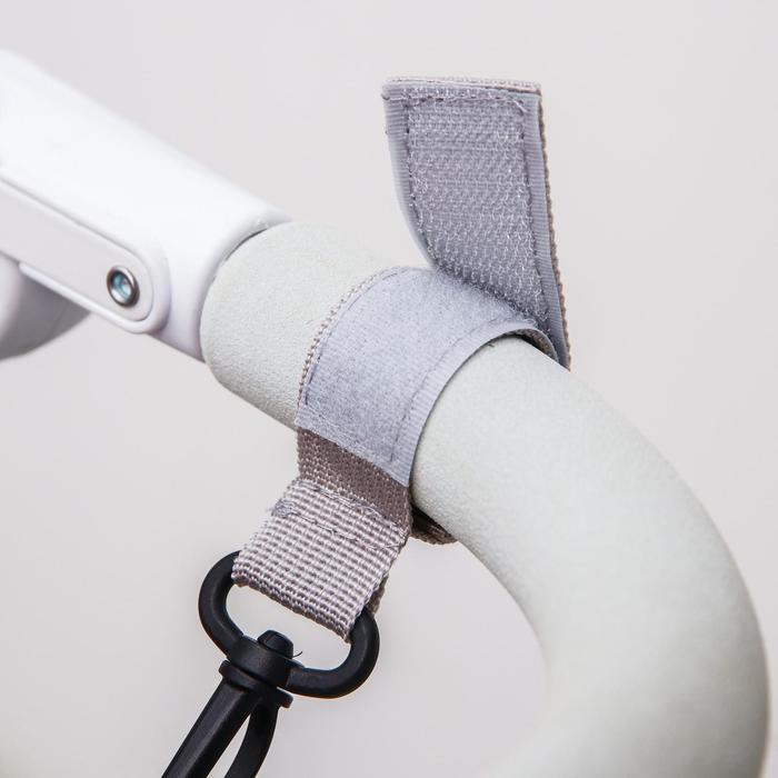 Сумка-органайзер на коляску, цвет розовый/коричневый