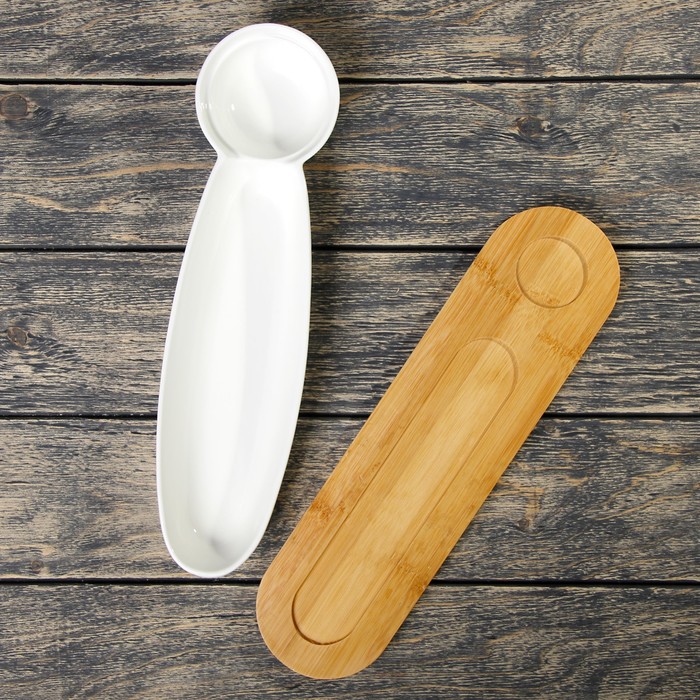 Менажница "Эстет. Восклицание", 2 ячейки