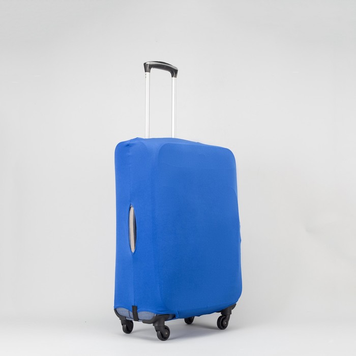 Чехол для чемодана «Одноцвет», 20", цвет синий