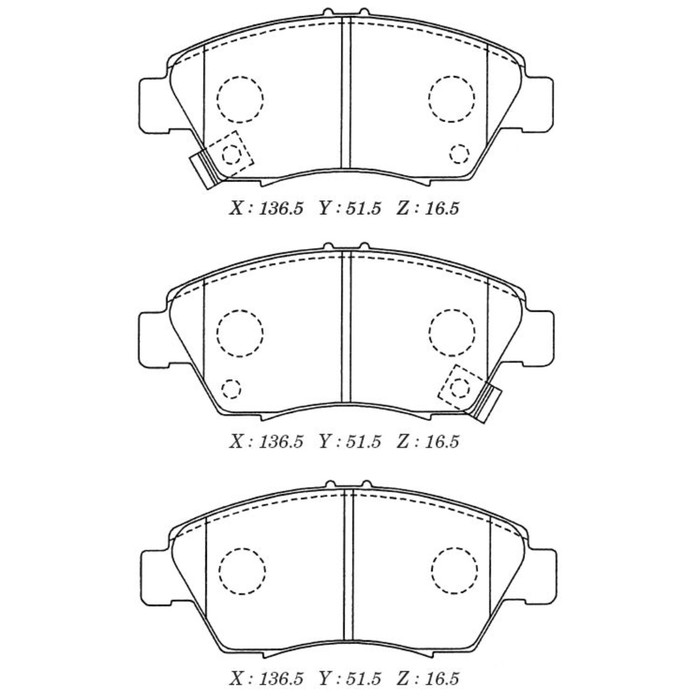 Колодки тормозные Kashiyama D5070M