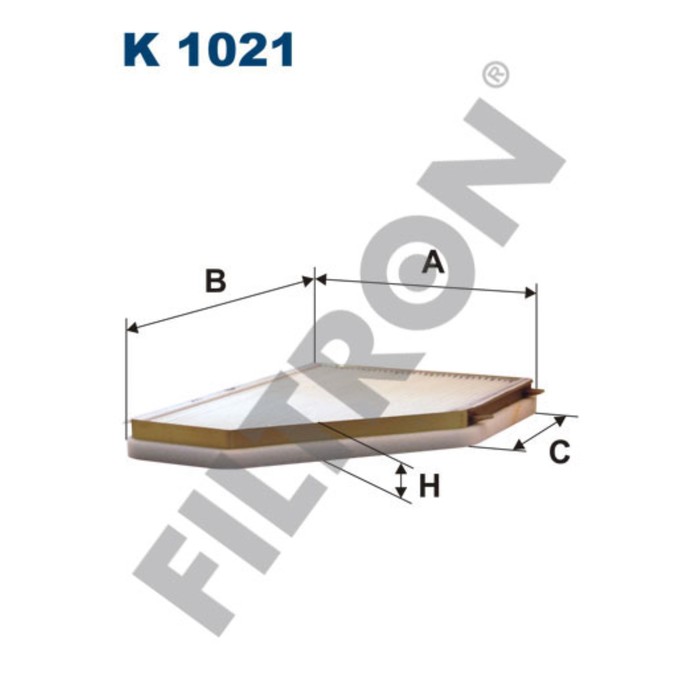 Фильтр салонный FILTRON K1021