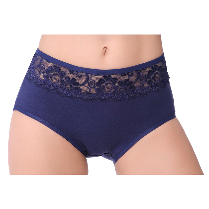 Трусы женские слипы si00273 цвет синий, р-р 54 (3XL)