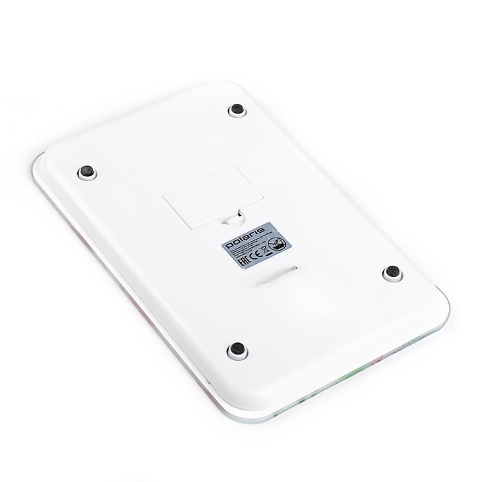 Весы кухонные Polaris PKS 0741DG Italy, электронные, 7 кг, белый/рисунок