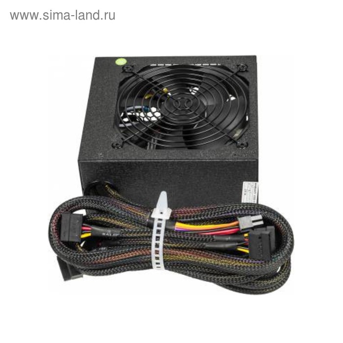 фото Блок питания accord atx 650w acc-650w-80br 80+ bronze (24+4+4pin) 120mm fan 6xsata rtl