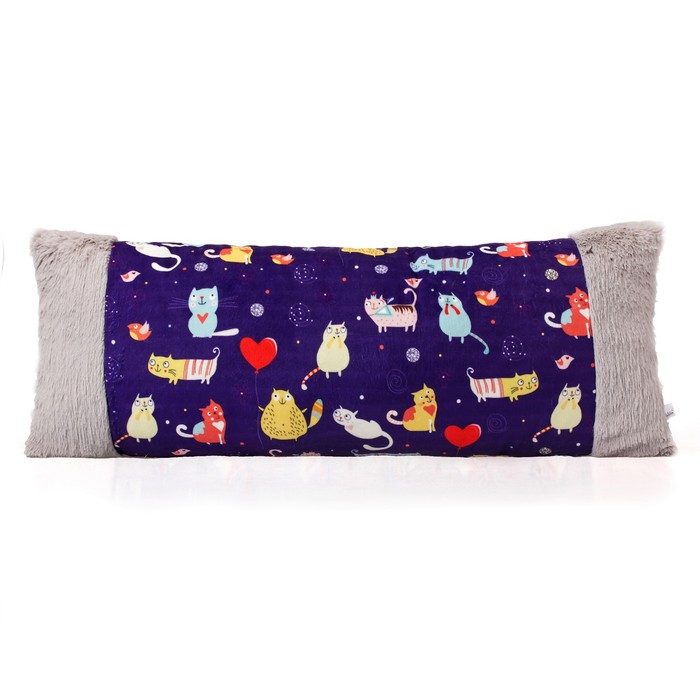 Мягкая игрушка-подголовник "Влюбленные коты 1"