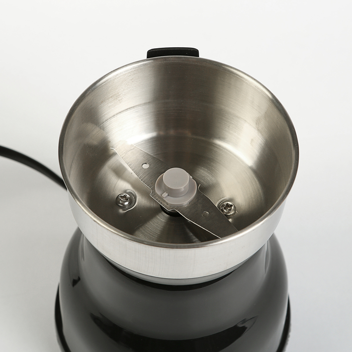 Кофемолка LuazON LMR-05, 160Вт, черный, металлическая чаша 50г