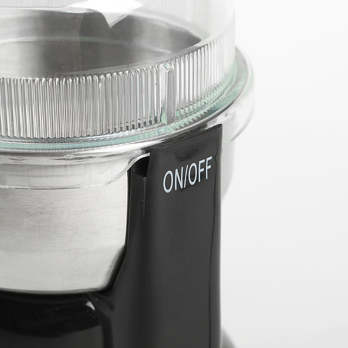 Кофемолка LuazON LMR-05, 160Вт, черный, металлическая чаша 50г