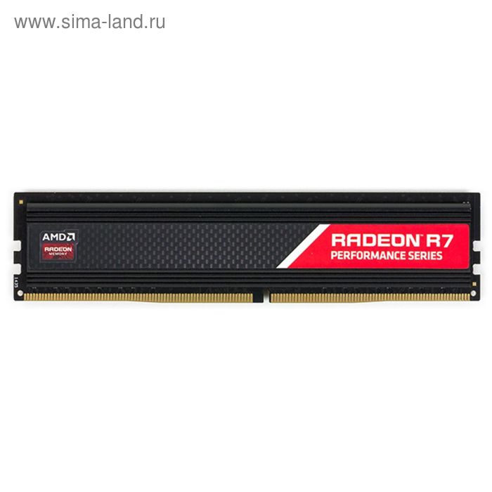 

Память DDR4 4Gb 2133MHz AMD R744G2133U1S-UO OEM PC4-17000 CL15 DIMM 288-pin 1.2В