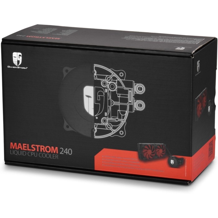 Устройство охлаждения(кулер) Deepcool Watercooler MAELSTROM 240 Soc-FM2+/AM2+/AM3+/1150/1151 29181