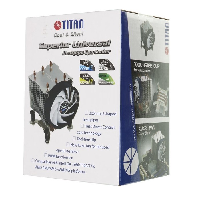 Устройство охлаждения(кулер) Titan TTC-NK35TZ/R(KU) Soc-FM2+/AM2+/AM3+/1150/1151/1155