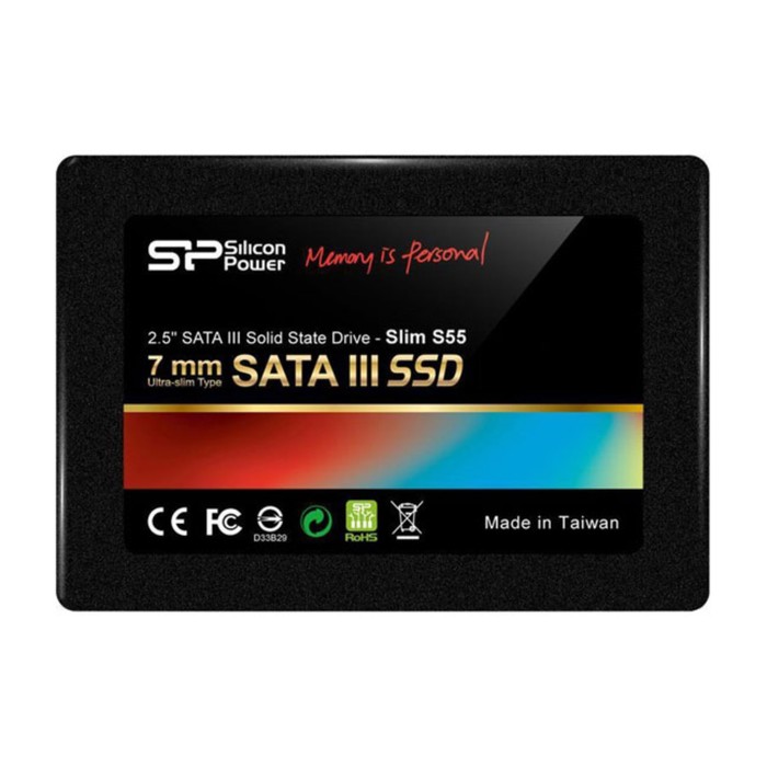 SSD накопитель Silicon Power S55 240Gb (SP240GBSS3S55S25) SATA-III