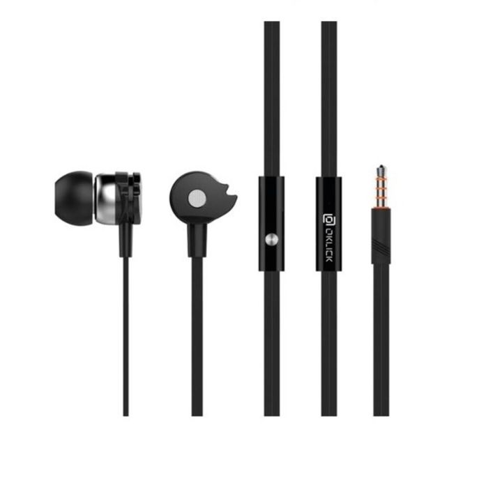 Наушники Oklick HP-S-210, вкладыши, в ушной раковине, провод 1.2 м, черные