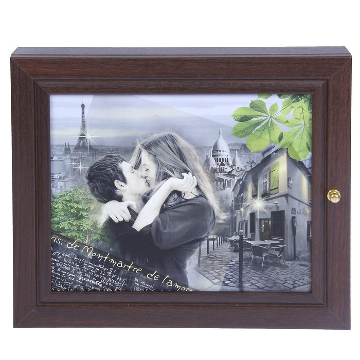 Ключница "Летний поцелуй", венге