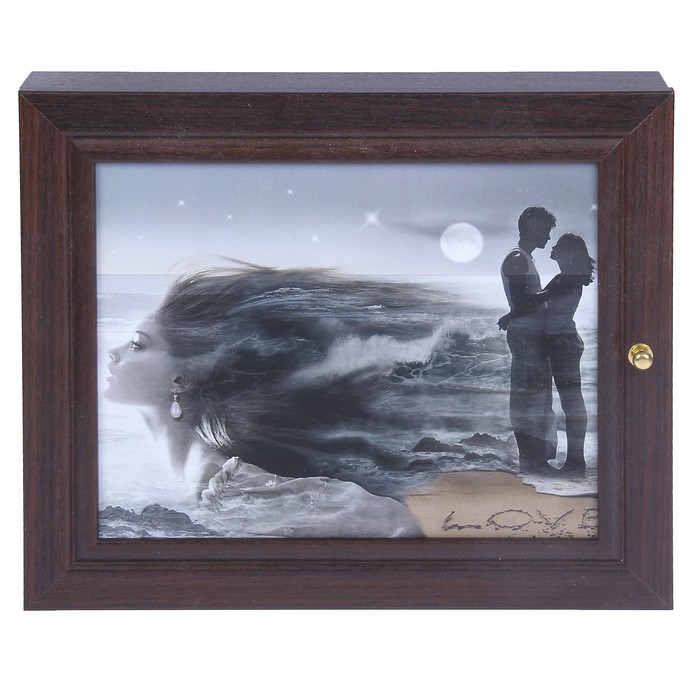 Ключница "Лунный прилив", венге