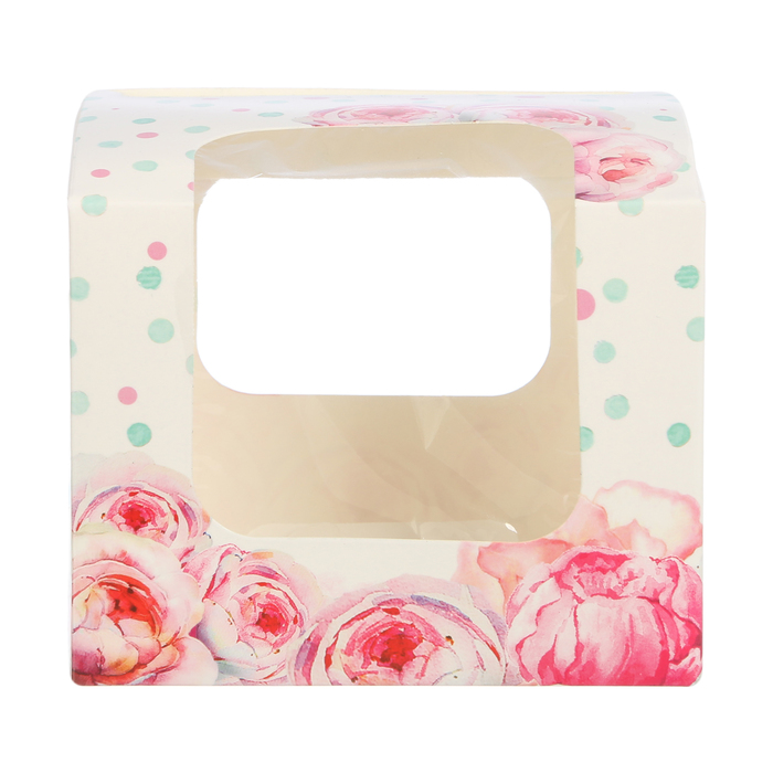 Коробочка для капкейка «Для самой прекрасной», 7 х 9 х 7,5 см