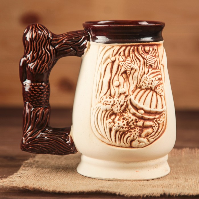 Бокал "Морской", шамот