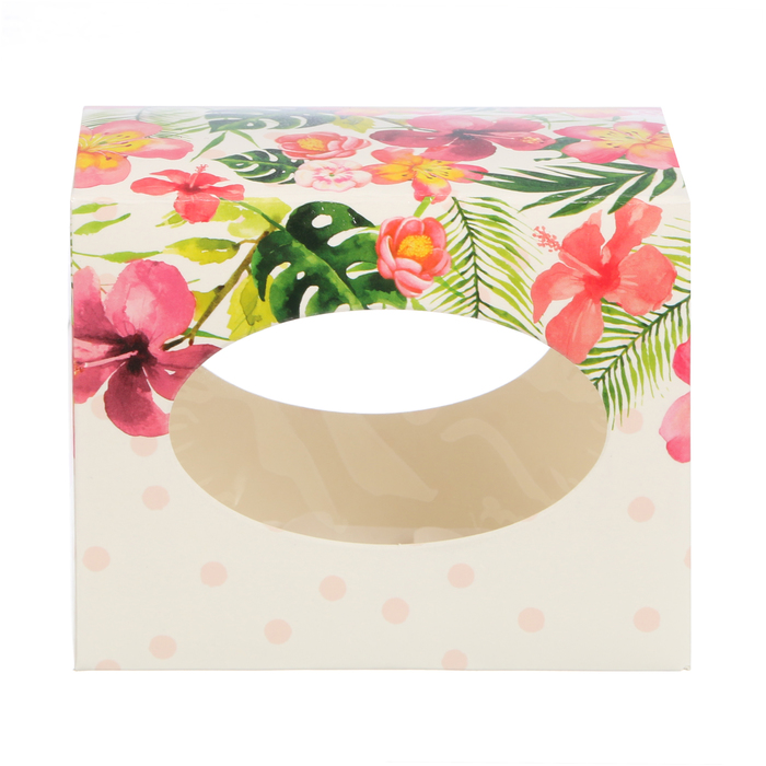 Коробочка для капкейка «Прекрасного настроения!», 7 х 9 х 7,5 см