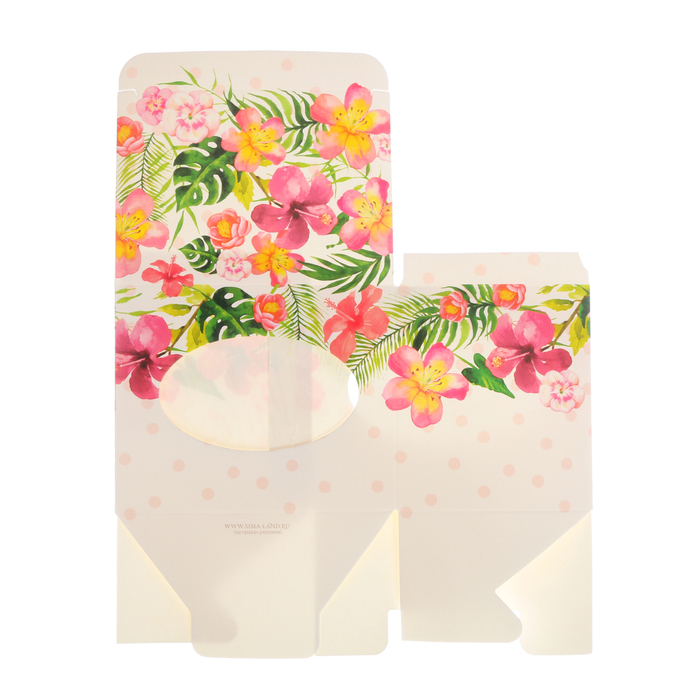 Коробочка для капкейка «Прекрасного настроения!», 7 х 9 х 7,5 см