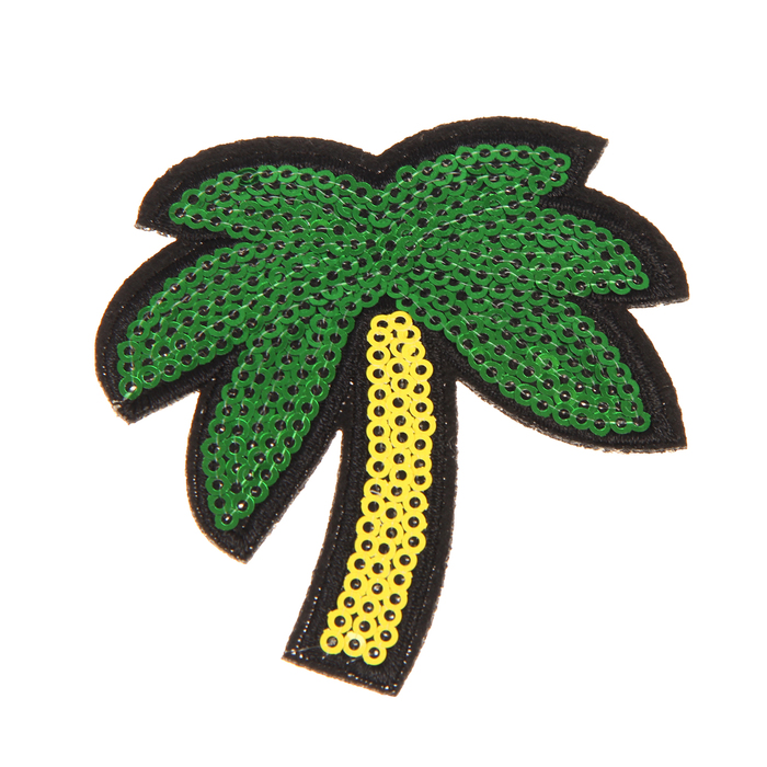 Декор на булавке &quot;Пальма&quot; для одежды, сумок, обуви