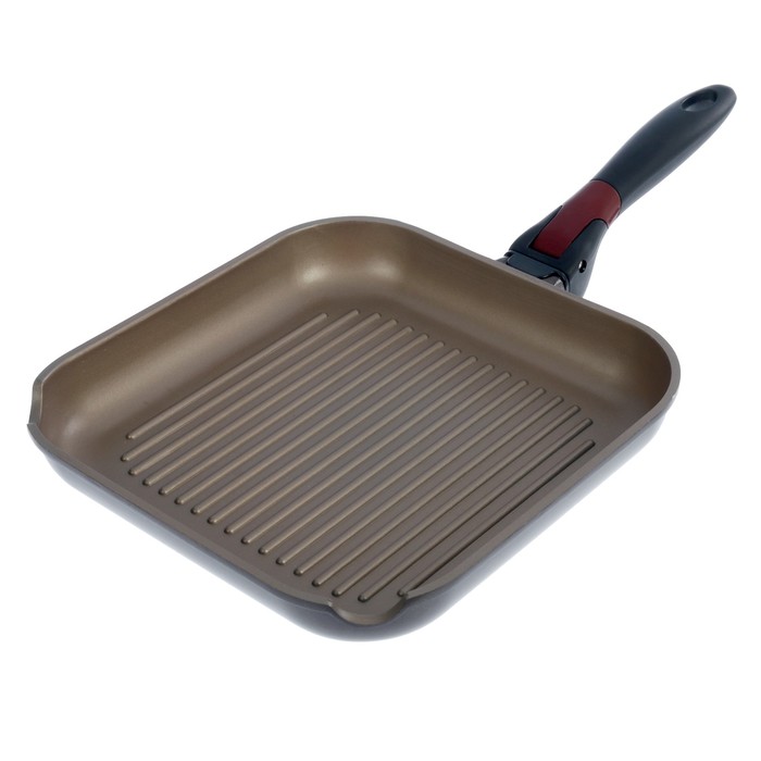 Сковорода-гриль 26 см, со съемной ручкой