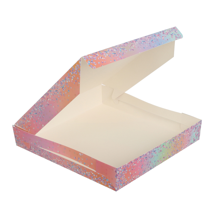 Упаковка для кондитерских изделий «Вкусного настроения», 25 х 25 х 4,5 см