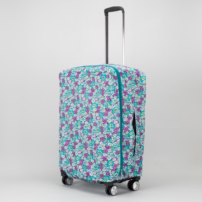 Чехол для чемодана, расширение по периметру, разноцветный
