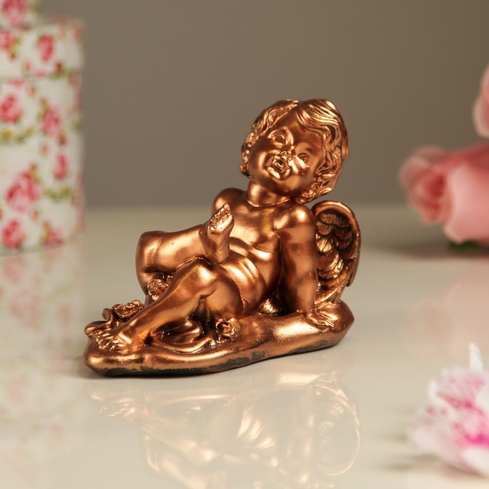 Статуэтка "Ангел на облаке", бронза